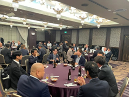 懇親会風景 | 第31回通常総会を開催しました | 広島県安全施設業協同組合