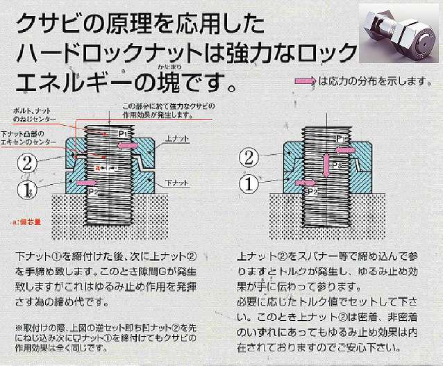 ロック ナット ハード